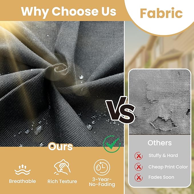 HOOOWOOO Outdoor Sectional Furniture Set,8 Pieces Wicker Patio Conversation Sets,L Shape All Weather Outside Couch Sofa Set with Swivel Chairs Ottoman,Black