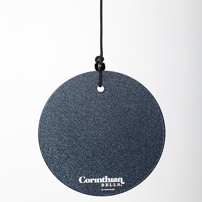 Corinthian Bells by Wind River - 27 inch Midnight Blue Wind Chime for Patio, Backyard, Garden, and Outdoor Decor (Aluminum Chime) Made in The USA