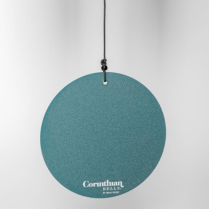 Corinthian Bells by Wind River - 65 inch Patina Green Wind Chime for Patio, Backyard, Garden, and Outdoor décor (Aluminum Chime) Made in The USA