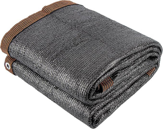 90% 20 X 30 FT Black Shade Cloth, Outdoor Woven Sun Shade with Grommets, Durable Breathable Netting Shading Antifreezing for Patio, Garden, DIY Home, Plants Cover, Greenhouse, Dog Kennel