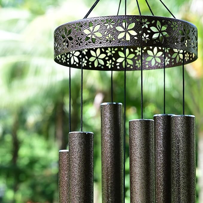 Large Wind Chimes for Outside Deep Tone - 48'' Wind Chimes Outdoor Clearance, Deep Tone Windchimes Outdoors, Memorial Gift, Sympathy Gift, Garden Patio Yard, Home Décor