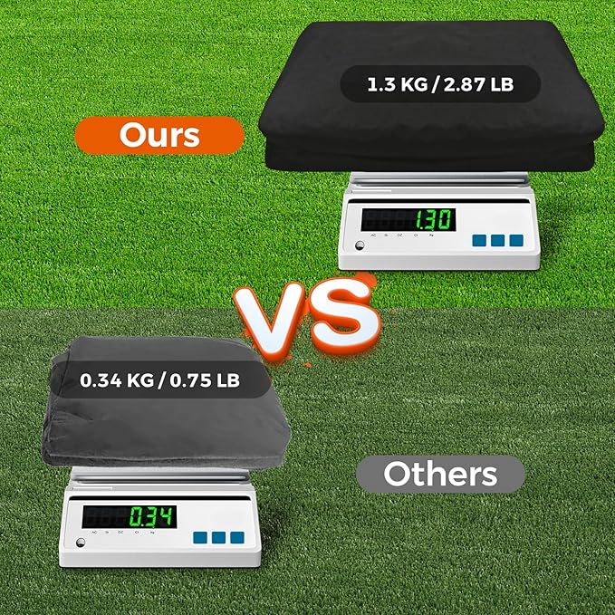 59" Grill Cover BBQ Gas Grill Cover for Outdoor Grills, All Weather Protection Griddle Covers for Weber, Genesis, Charbroil, Black