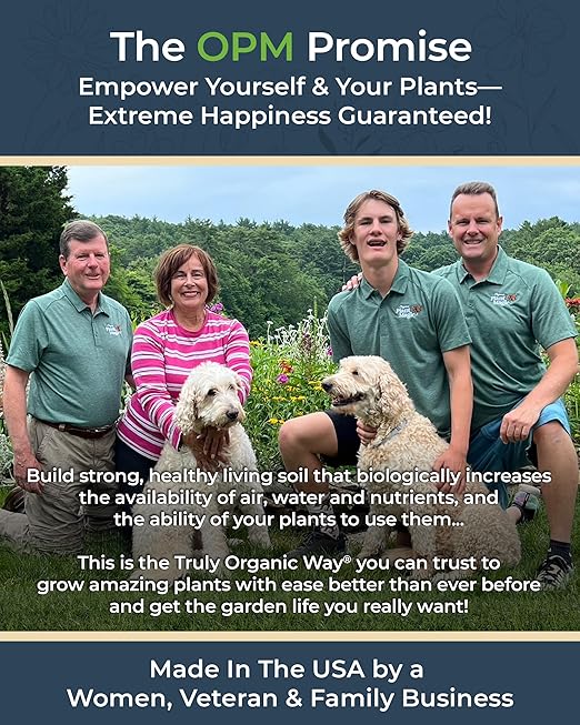 Organic Plant Magic - Truly Organic™ Fast-Acting Soluble Plant Food: All-Purpose Fertilizer Concentrate for All Flower Vegetable Herb Fruit Tree Shrub Container Garden & House Plants [5 lb Bucket]