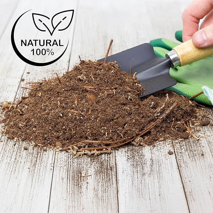 Acid Loving Plant Potting Soil Mix (12 Quarts), Premium Container Blend pH Balanced for Azaleas, Rhododendrons, Blueberries and More