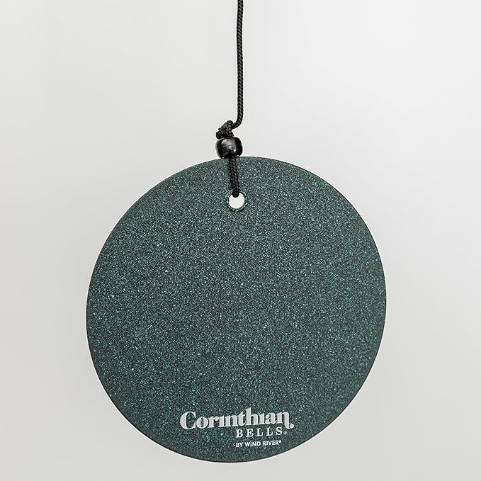 Corinthian Bells by Wind River - 27 inch Green Wind Chime for Patio, Backyard, Garden, and Outdoor Decor (Aluminum Chime) Made in The USA