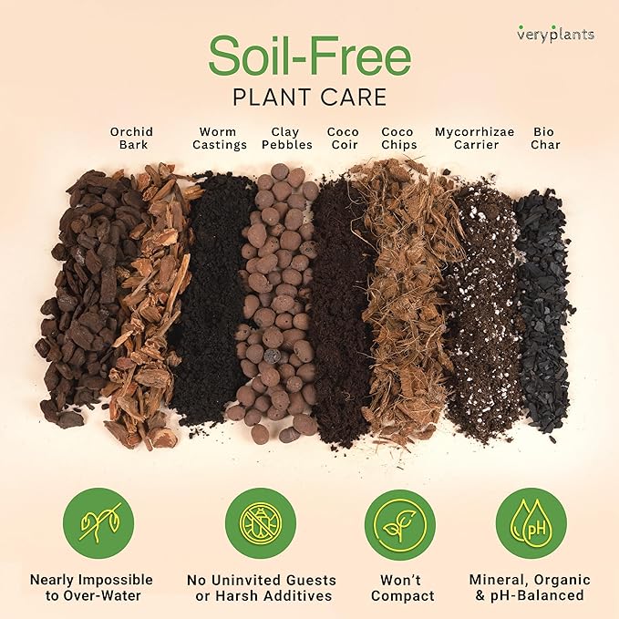 Molly's Aroid Mix - Premium Soilless Potting Mix for Houseplants - Fast Draining, Chunky & Easier to Water vs. Soil for Indoor Plants - with Bark, Coco Chips, Worm Castings, Mycorrhizae 3 Dry Quarts