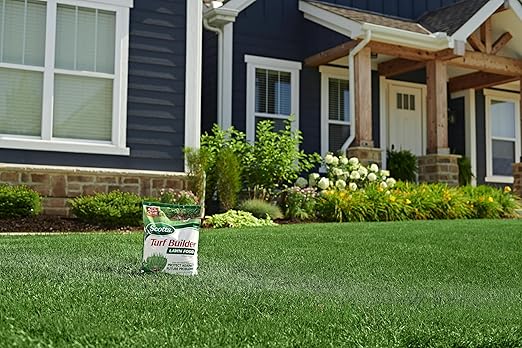 Scotts Turf Builder Lawn Food - Fertilizer for All Grass Types, 5,000 sq. ft., 12.5 lbs.