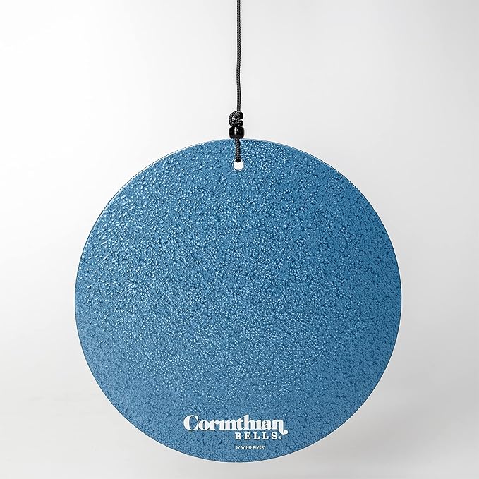 Corinthian Bells by Wind River - 65 inch Sky Blue Wind Chime for Patio, Backyard, Garden, and Outdoor décor (Aluminum Chime) Made in The USA