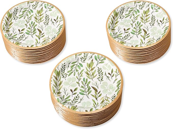 American Greetings Wedding or Bridal Shower Party Supplies, Dessert Plates (36-Count)