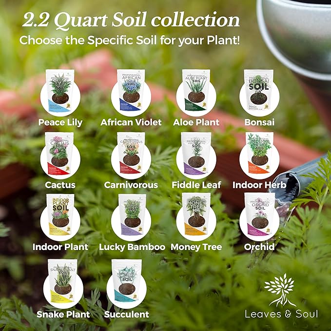 Large Bag Orchid Soil Premium All Purpose Blend | Ready to Use for Orchids, Bromeliads, Epiphytic Plants | Lava, Calcined Clay and Pinebark | Extra Large 8.2 Quarts | Made in USA