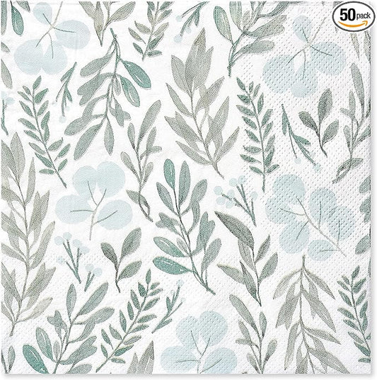 American Greetings Wedding or Bridal Shower Party Supplies, Lunch Napkins (50-Count)