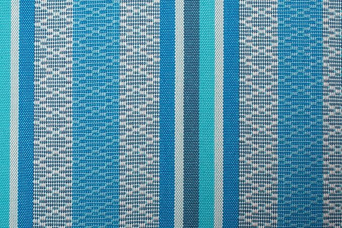 La Siesta® Large Comfort Habana Cotton Hanging Hammock Chair, Indoor Outdoor Hammock Swing Chair, Boho Hanging Chair Bedroom Patio, Max 285 Lbs, Azure